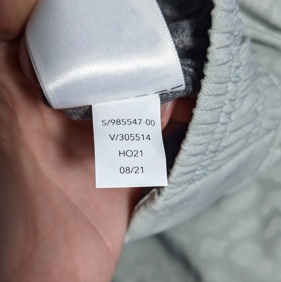 Athleta Brooklyn Lined Textured Jogger Serpentine Coast Grey Sage Snake Size 8 - Picture 13 of 14